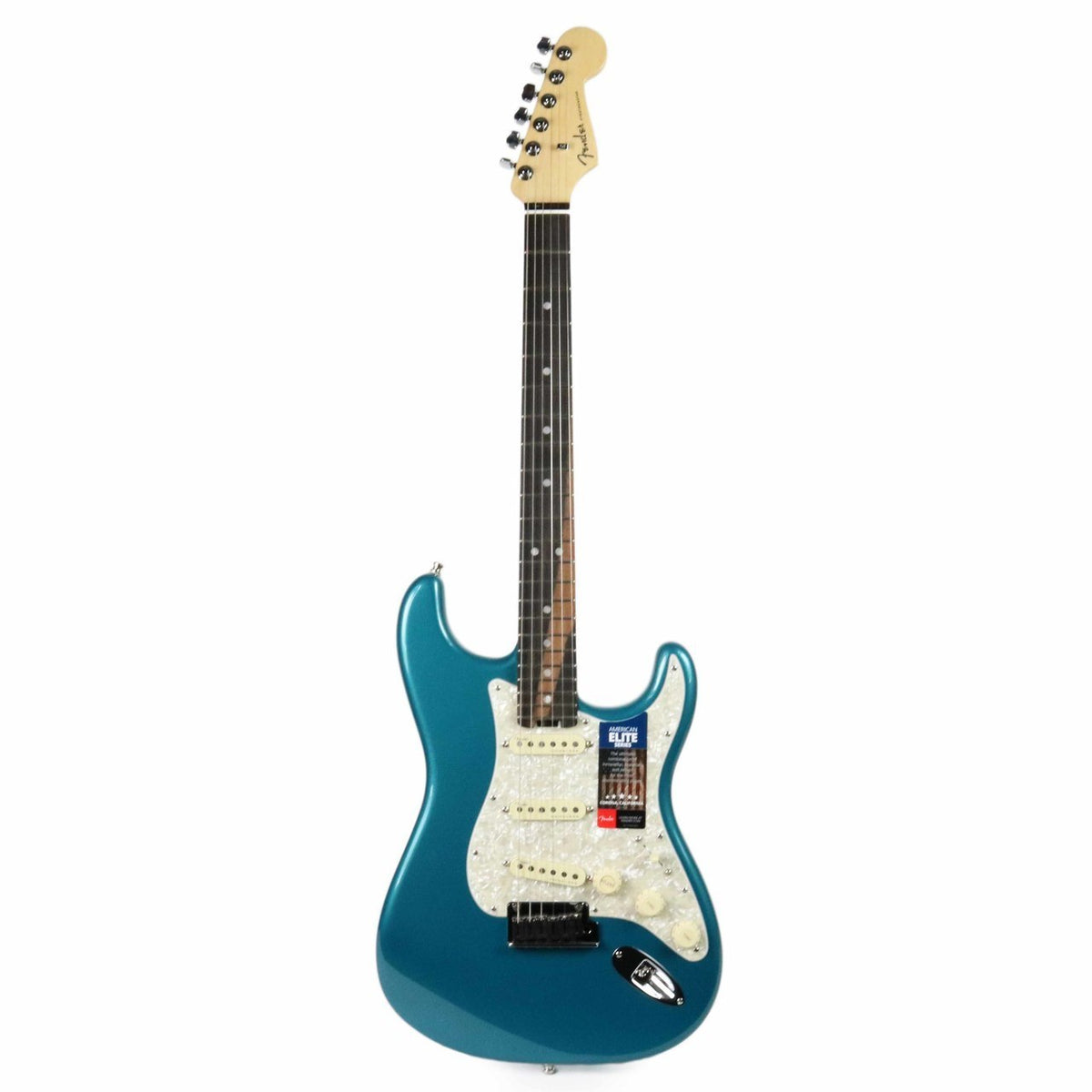 Fender American Elite Stratocaster Electric Guitar - Ocean Turquoise