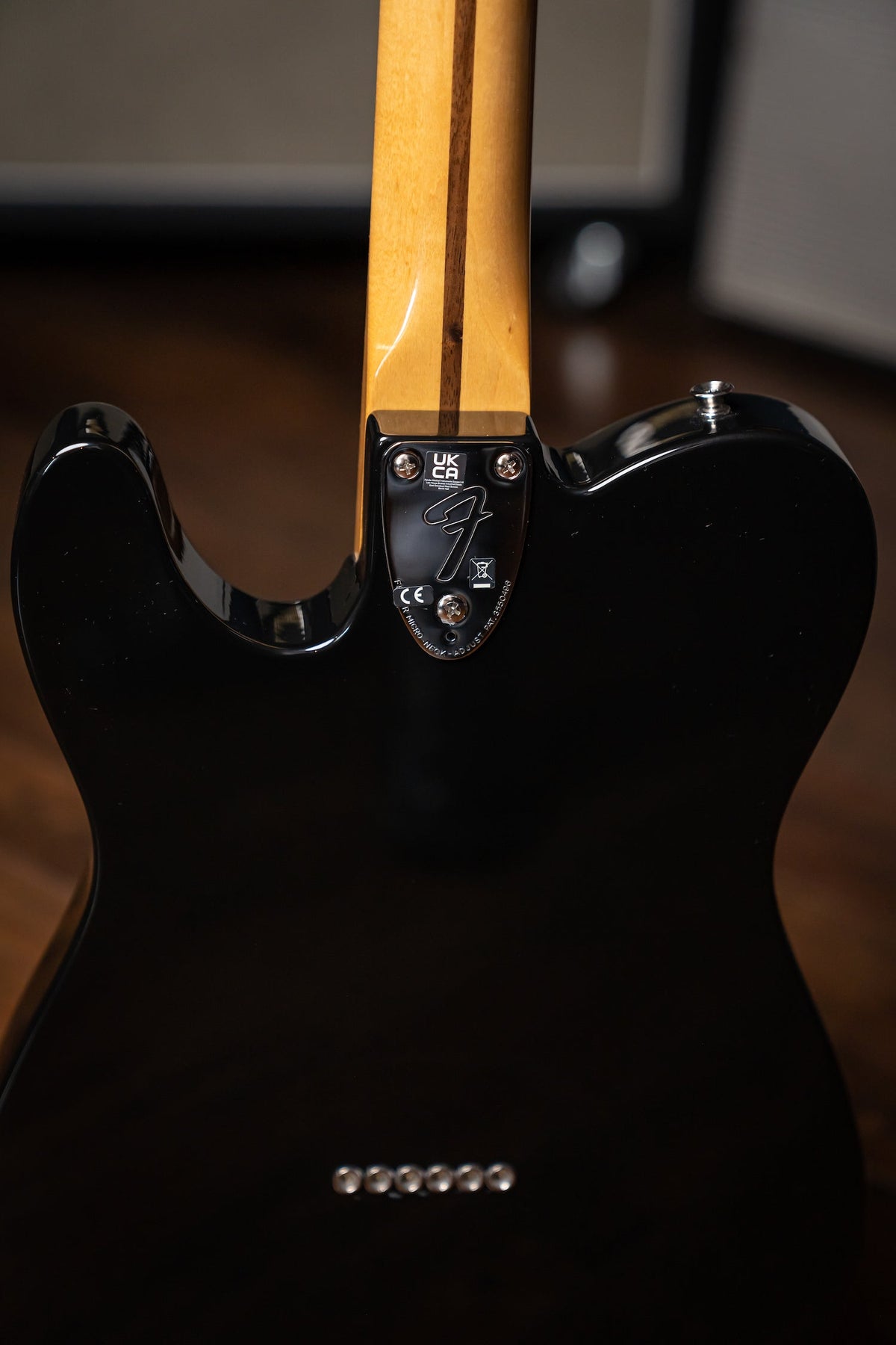 Fender Vintera '70s Telecaster Custom Electric Guitar - Black
