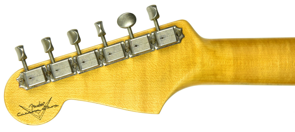 Fender Custom Shop Postmodern Strat Journeyman Relic HSS in Vintage White XN11055