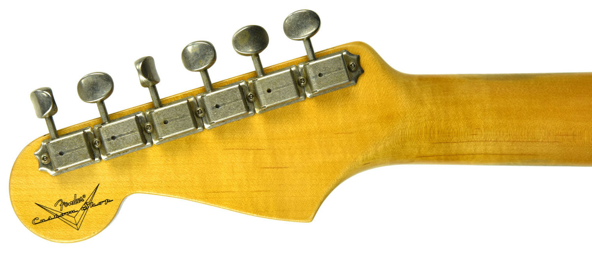 Fender Custom Shop 63 Stratocaster Journeyman Relic in Chocolate 3 Tone Sunburst R98626