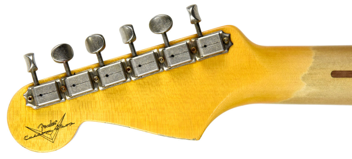 Fender Custom Shop Ancho Poblano Stratocaster Relic 2 Tone Sunburst CZ542941