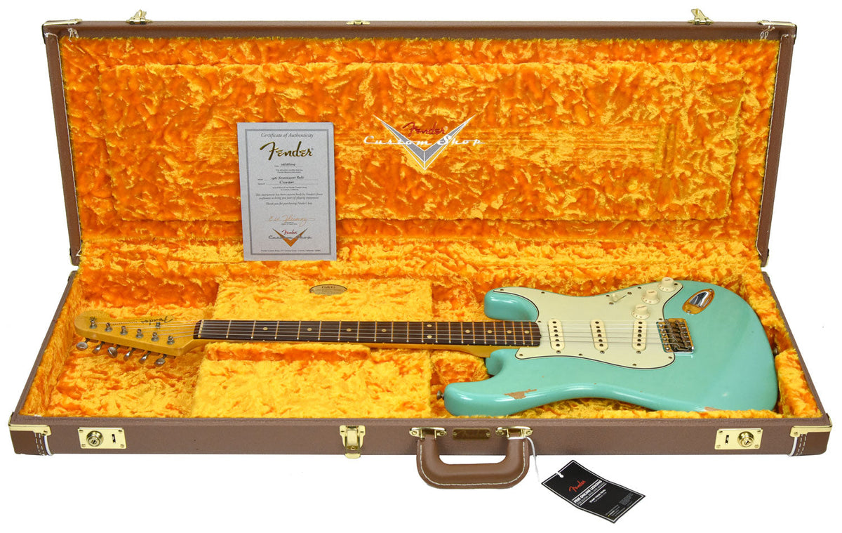 Fender Custom Shop 61 Stratocaster Relic in Seafoam Green CZ542940