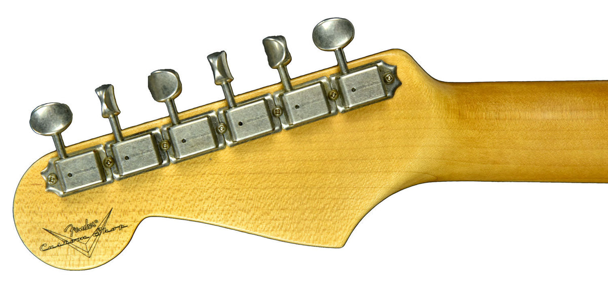 Fender Custom Shop 63 Stratocaster Journeyman Relic Olympic White R96944
