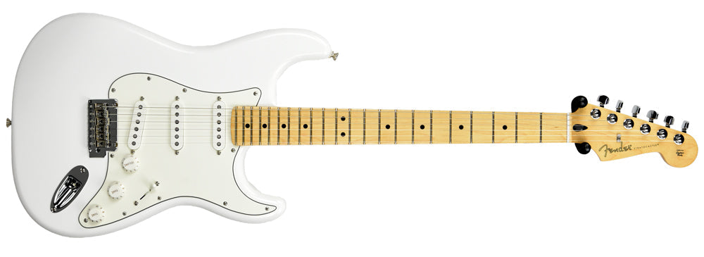 Fender® Player Stratocaster Electric Guitar in Polar White MX18130099