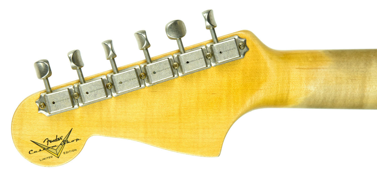 Fender Custom Shop LTD 65 Jazzmaster Journeyman Relic in Aged Firemist Red CZ545625