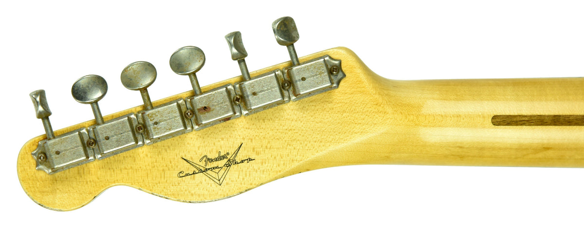 Fender Custom Shop 50s Telecaster Relic One Piece Ash Faded Nocaster Blonde R104393