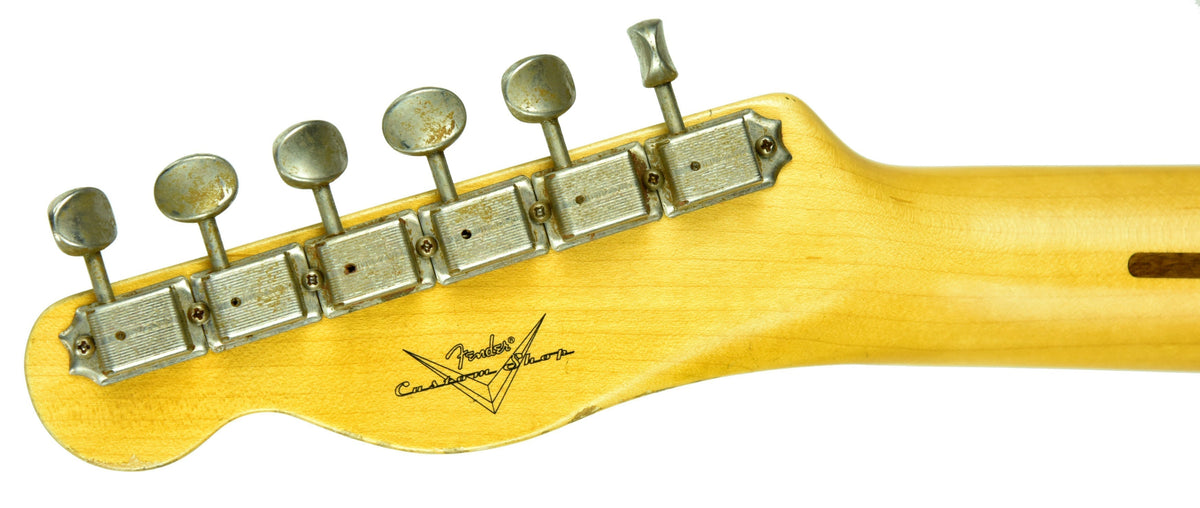 Fender Custom Shop 50s Telecaster Relic One Piece Ash Faded Nocaster Blonde R104568