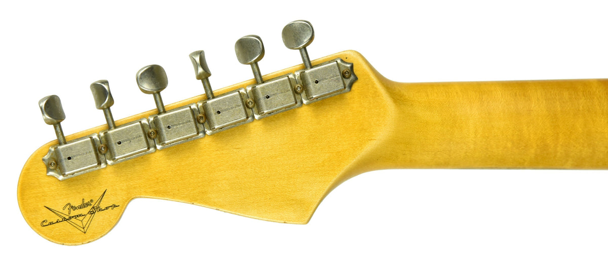 Fender Custom Shop 63 Stratocaster Journeyman Relic in Charcoal Frost Metallic R107957