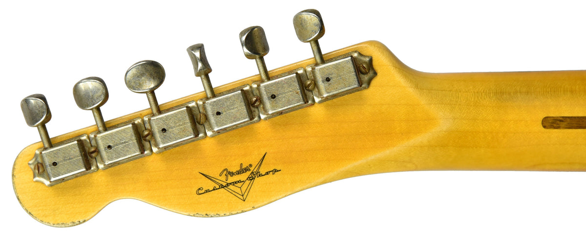 Fender Custom Shop 50s Telecaster Relic 1 Piece Ash in Nocaster Blonde R107451