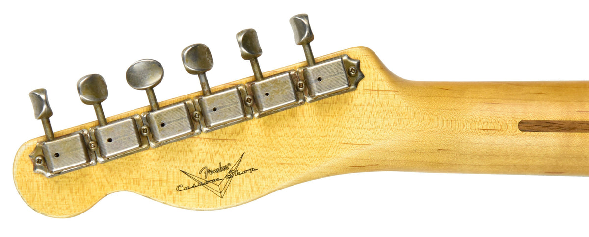 Fender Custom Shop 50s Telecaster Relic 1 Piece Ash in Black R106315