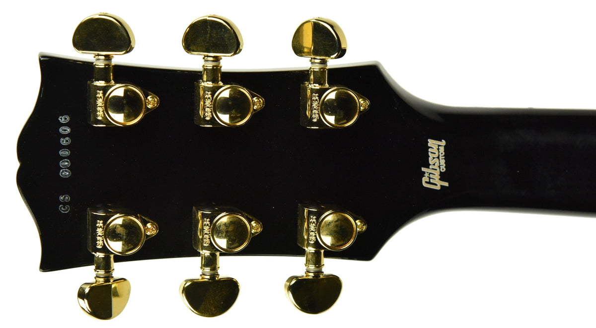 Gibson Custom Les Paul Custom with Ebony Fingerboard in Ebony CS000606