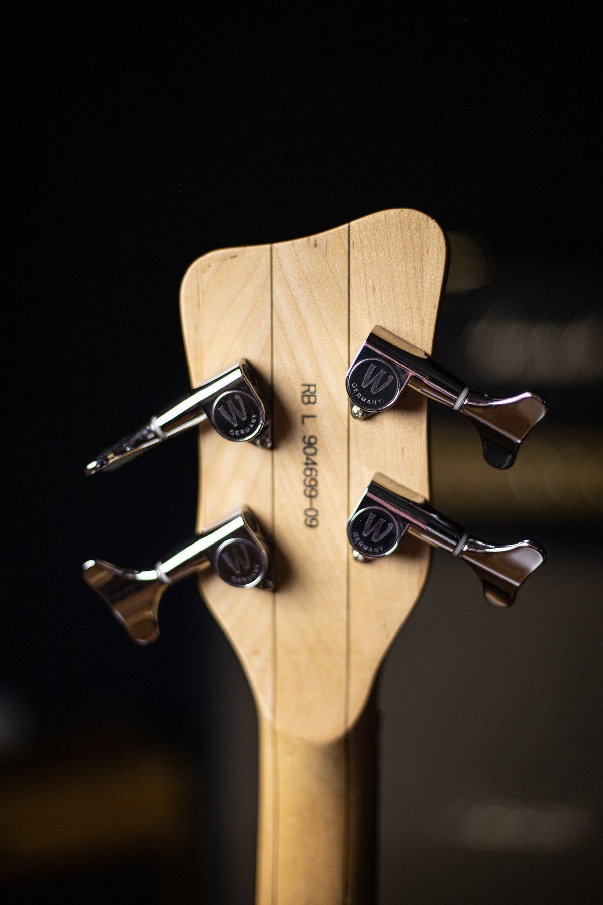 2000's Warwick Rockbass Corvette Taranis 4 String - Trans Black