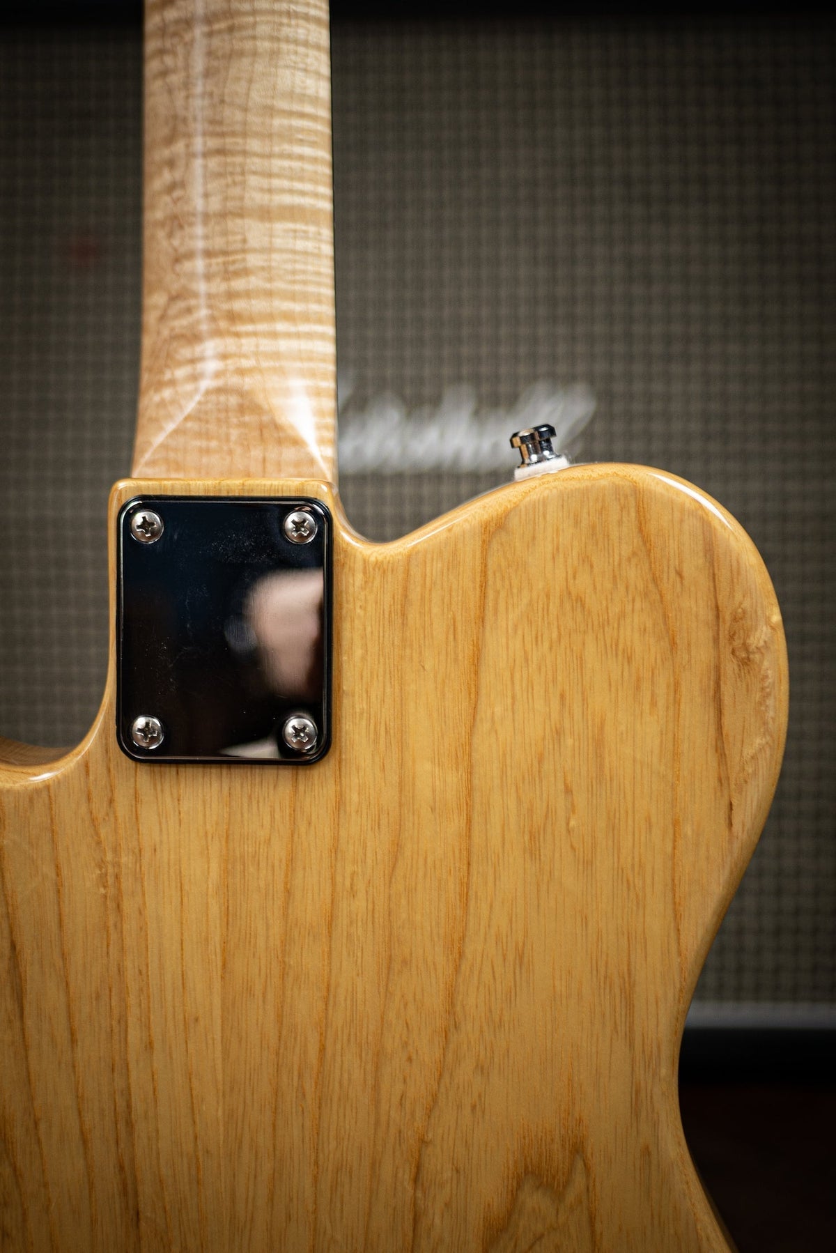 2015 Hamiltone Singlecut / Tele Quilt Electric Guitar Natural
