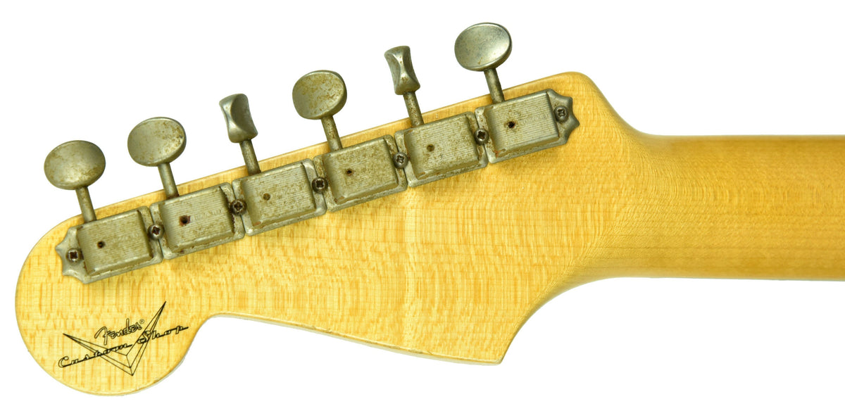 Used 2013 Fender Custom Shop 63 Stratocaster Relic Shell Pink R71254