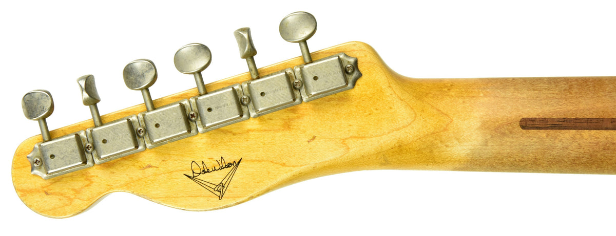 Used Fender Custom Shop Masterbuilt 55 Telecaster Relic Dale Wilson in Taos Turquoise R58748