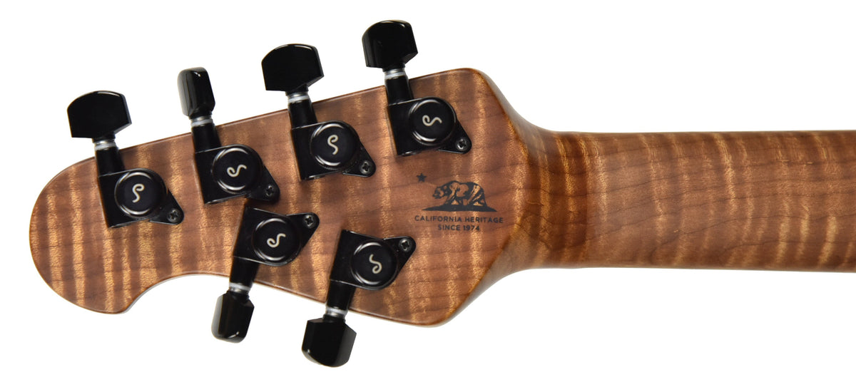 Used Ernie Ball Music Man Sabre in Cobra Burst G90070