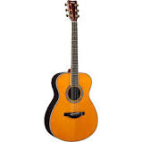Yamaha LS-TA TransAcoustic Acoustic-Electric Dreadnought Guitar - Vintage Tint