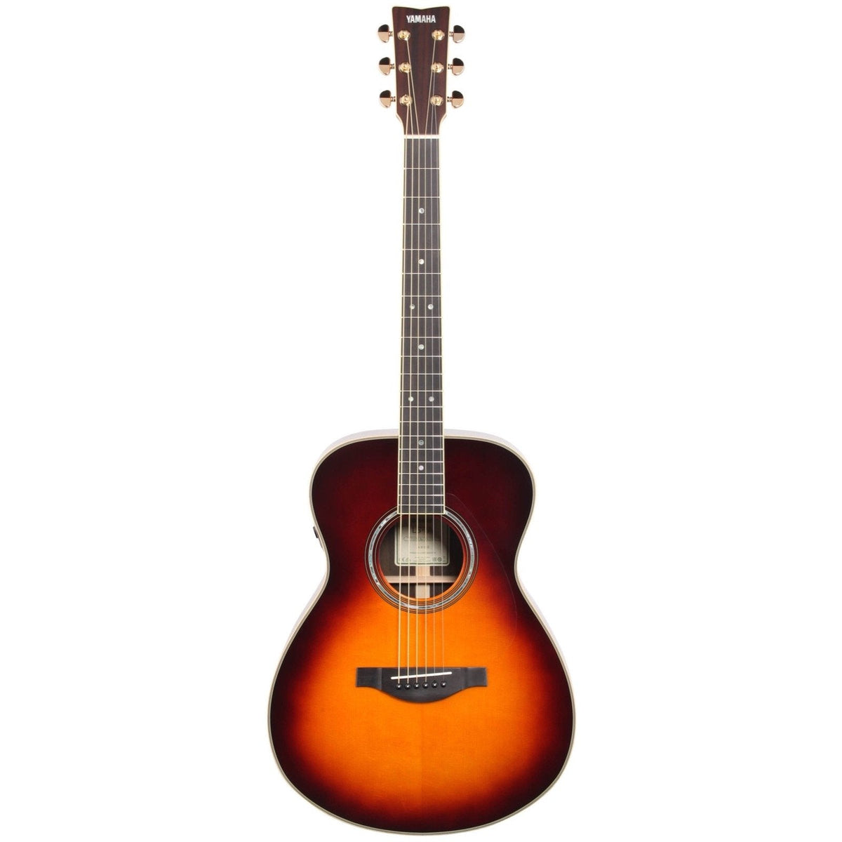 Yamaha LS-TA TransAcoustic Acoustic-Electric Dreadnought Guitar - Brown Sunburst