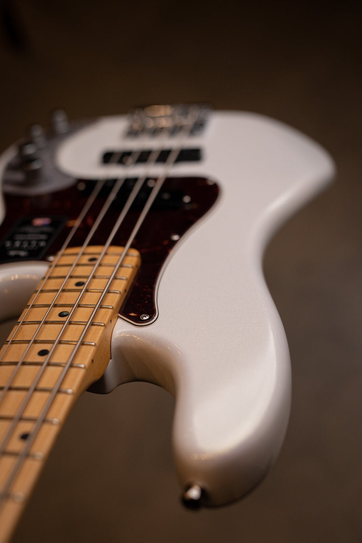 Fender American Ultra Precision Bass - Arctic Pearl