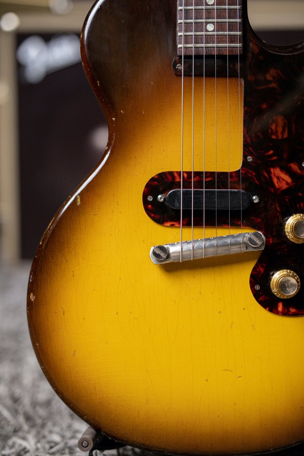 1961 Epiphone Olympic Electric Guitar - Sunburst