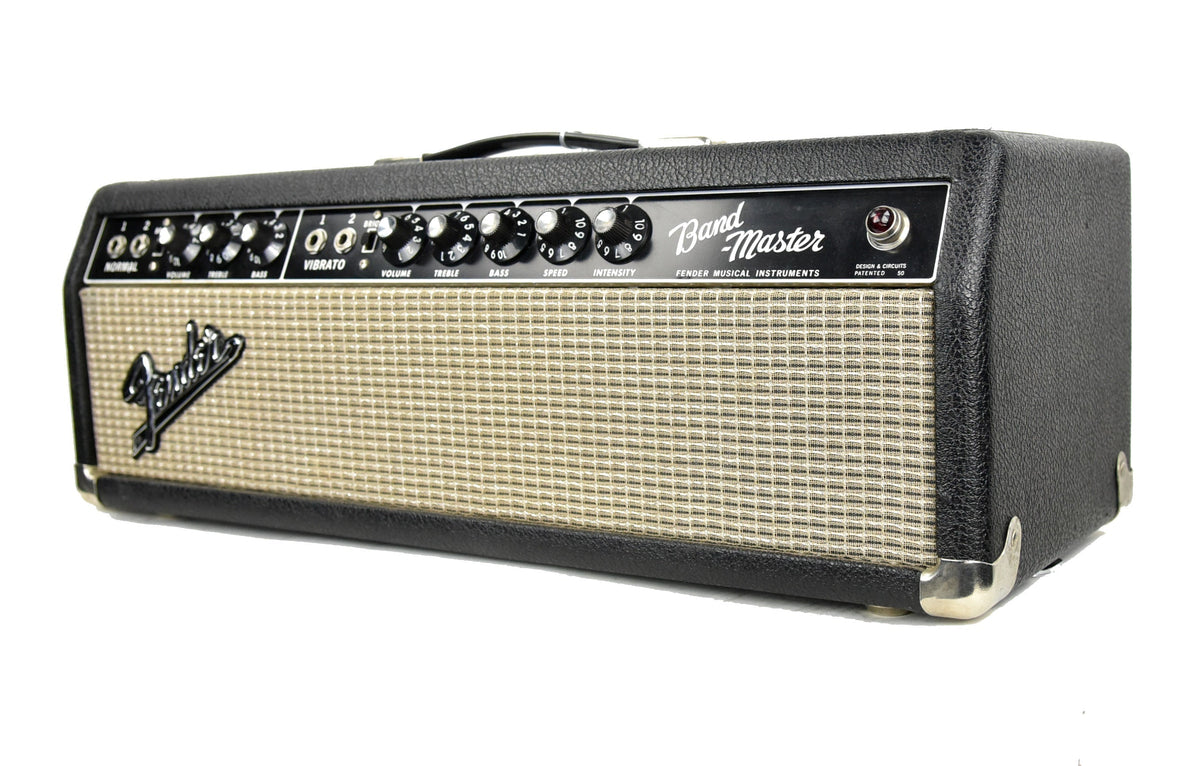 Used 1966 Fender Bandmaster Head w/Cover A18242