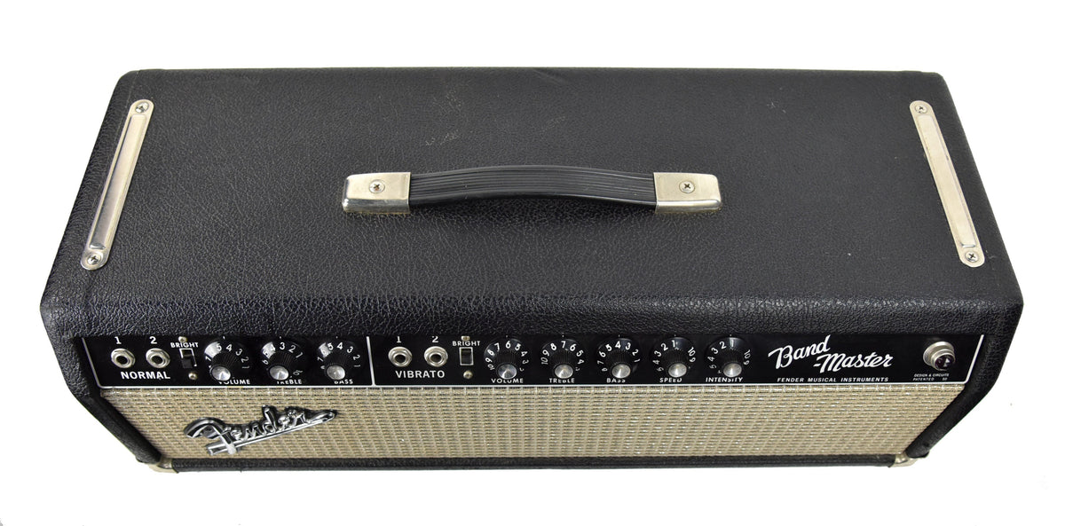 Used 1966 Fender Bandmaster Head w/Cover A18242