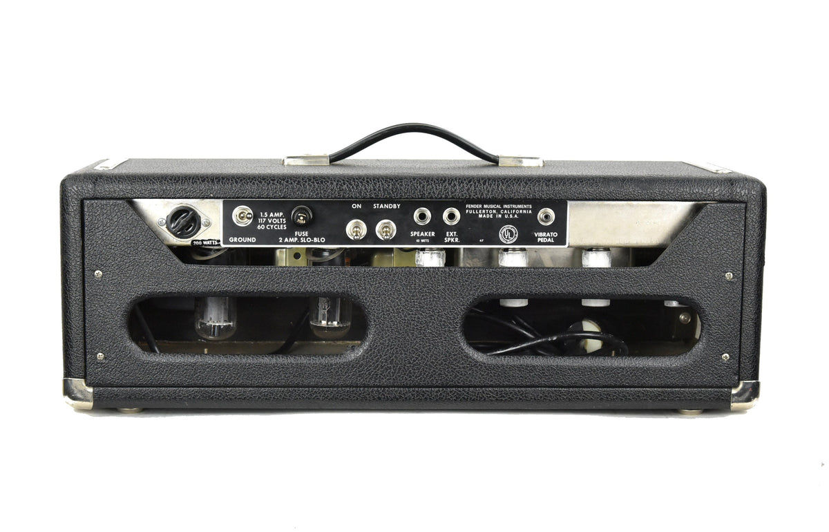 Used 1966 Fender Bandmaster Head w/Cover A18242