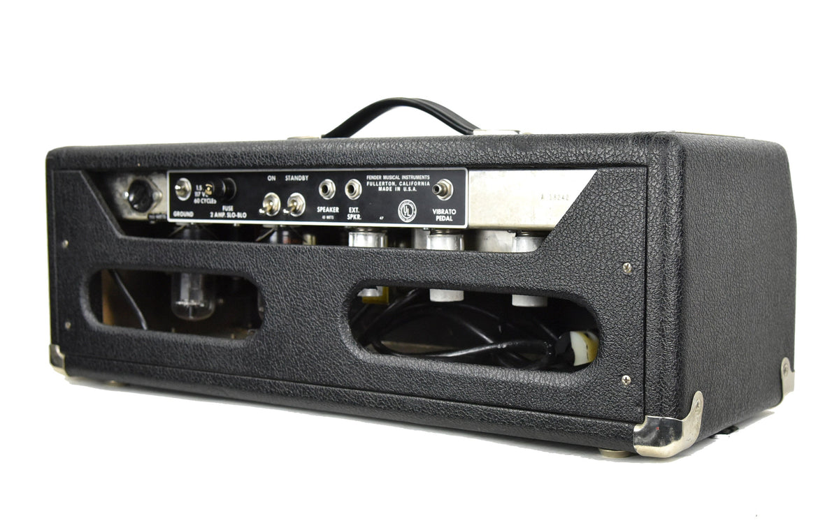 Used 1966 Fender Bandmaster Head w/Cover A18242
