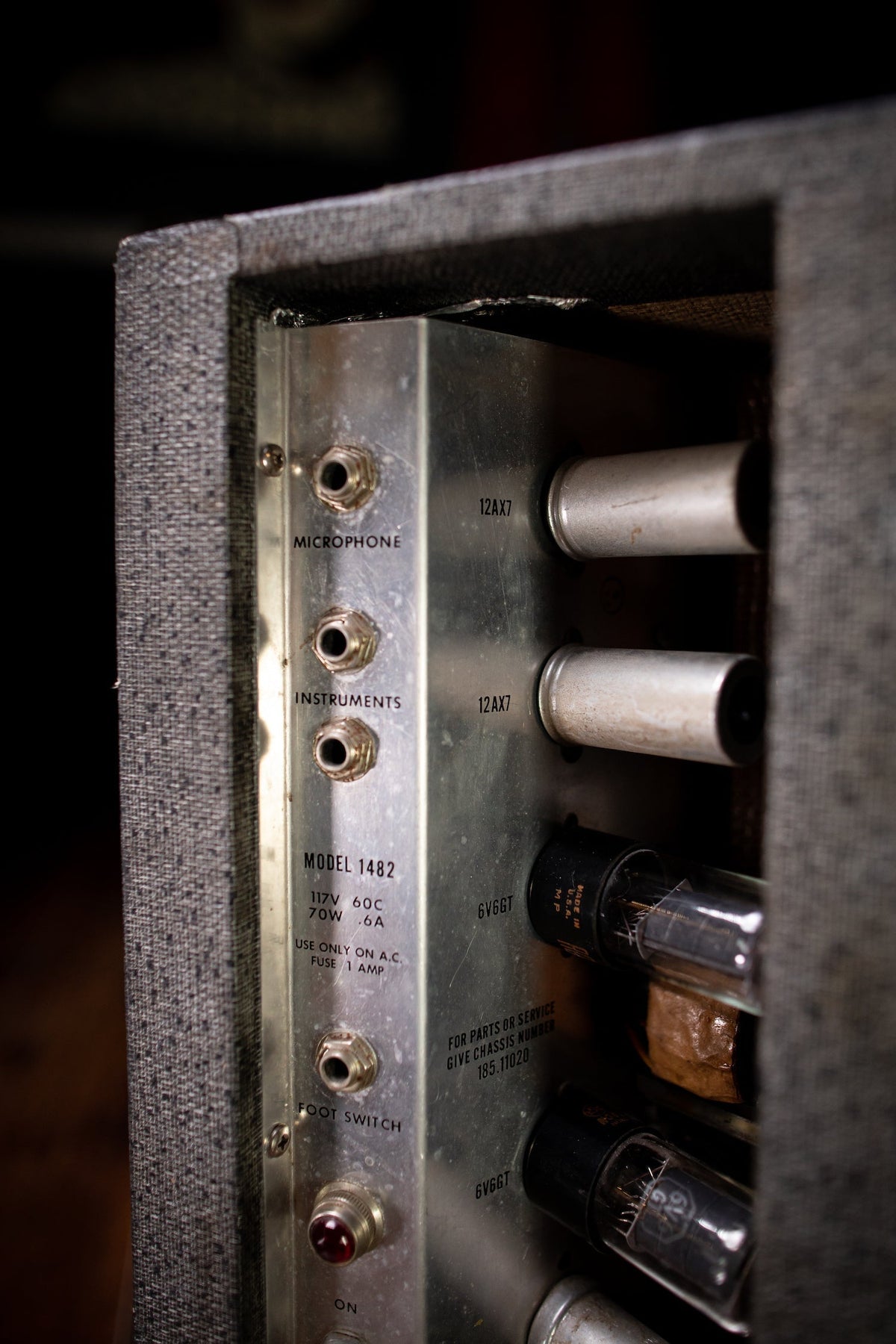 1966 Silvertone Model 1482 Combo Amp