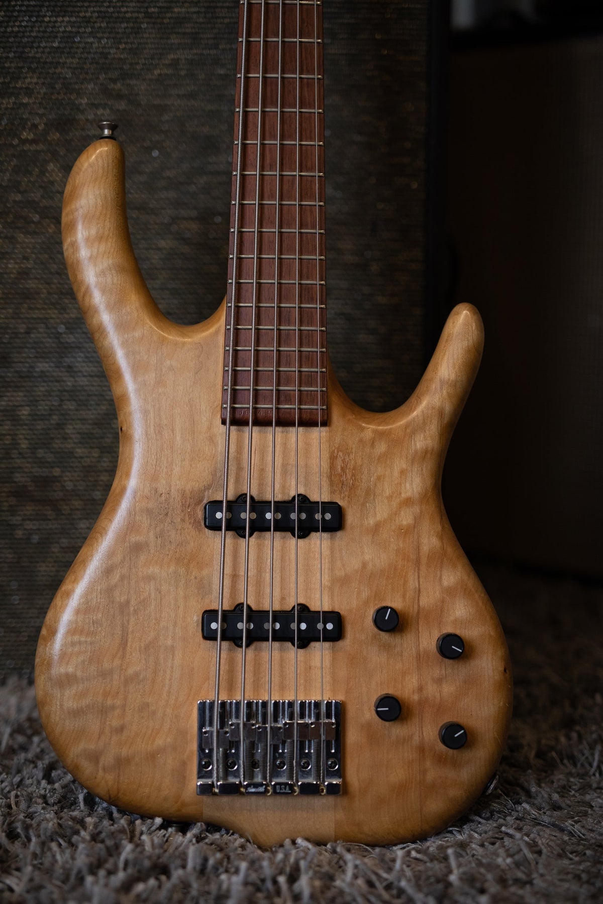 1998 Ken Smith CCR5J Five String - Natural