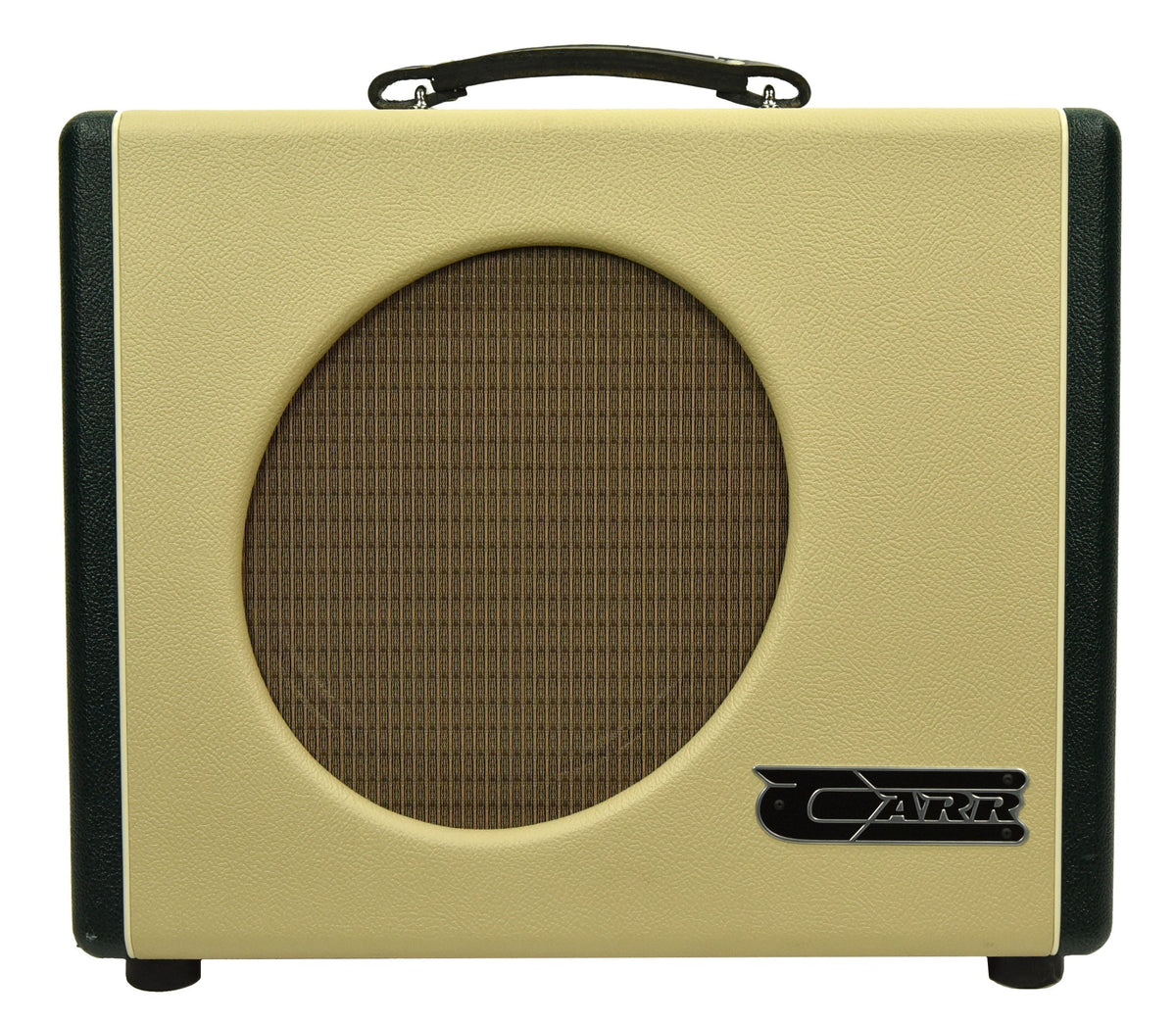 Used Carr Mercury V 1x12 Combo Amplifier in Cream and Green 0666