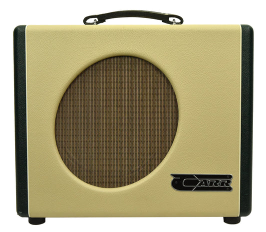 Used Carr Mercury V 1x12 Combo Amplifier in Cream and Green 0666
