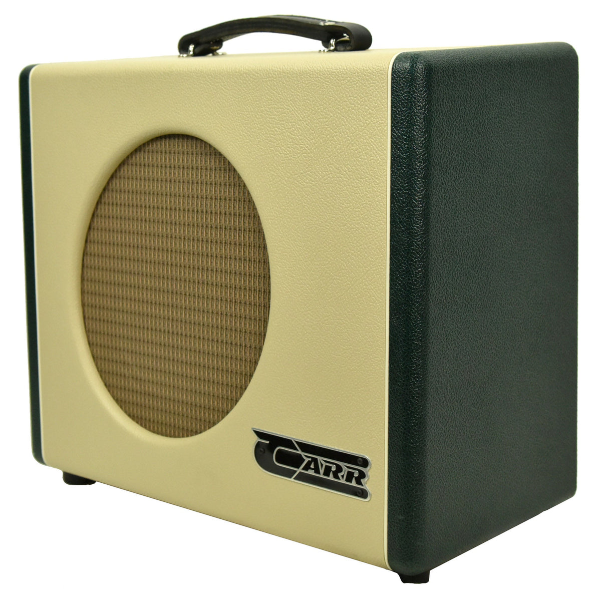 Used Carr Mercury V 1x12 Combo Amplifier in Cream and Green 0666