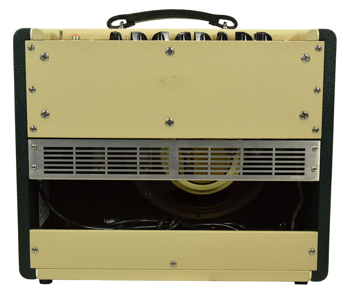 Used Carr Mercury V 1x12 Combo Amplifier in Cream and Green 0666