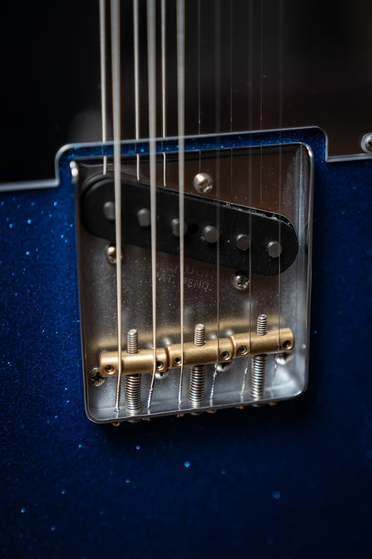 Fender J Mascis Signature Telecaster Electric Guitar - Bottle Rocket Blue Flake