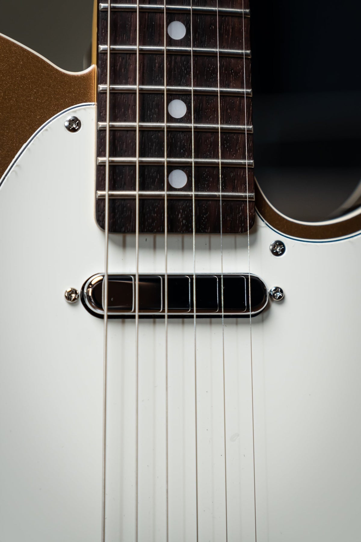Fender JV Modified 60s Custom Telecaster Electric Guitar - Firemist Gold