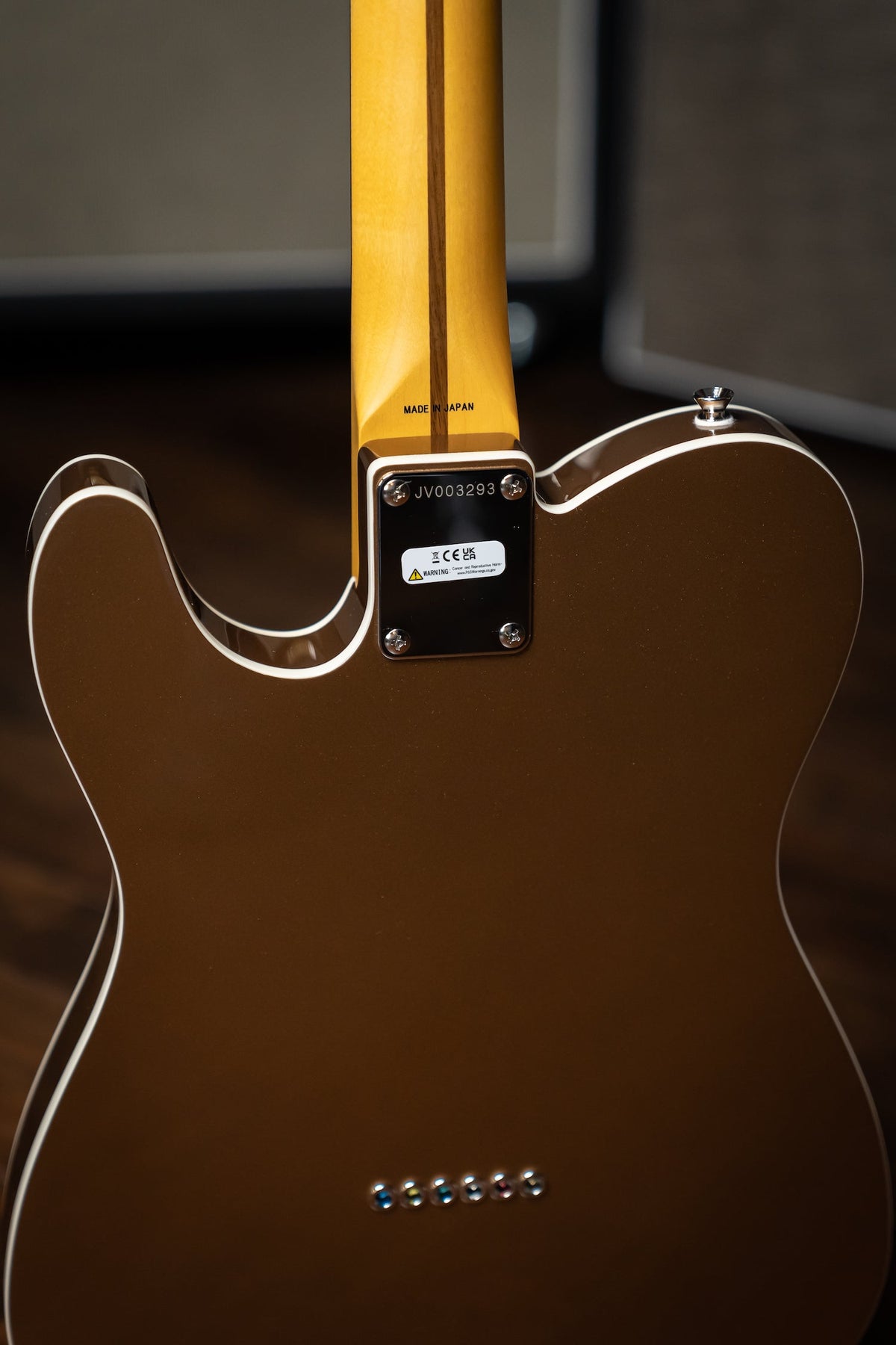 Fender JV Modified 60s Custom Telecaster Electric Guitar - Firemist Gold