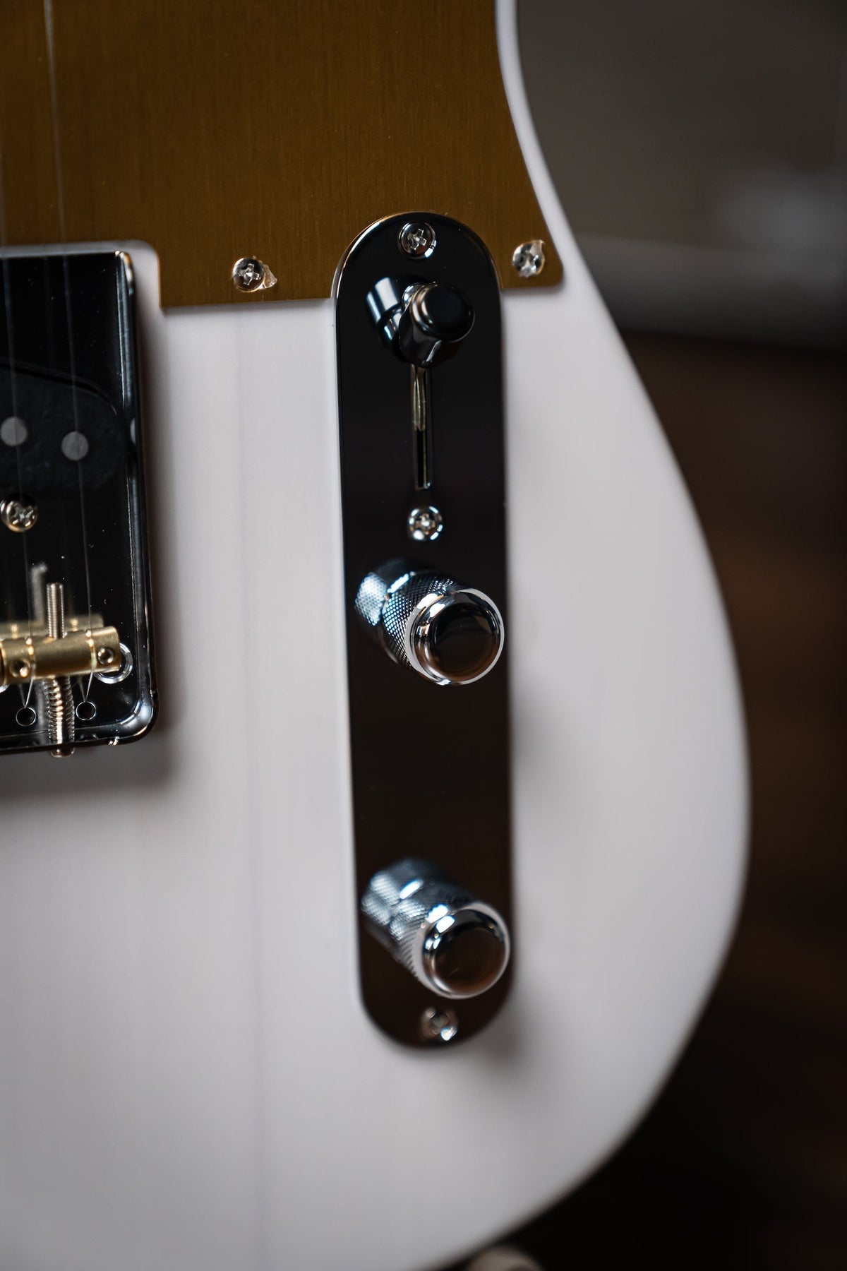 Fender JV Modified 50s Telecaster Electric Guitar - White Blonde