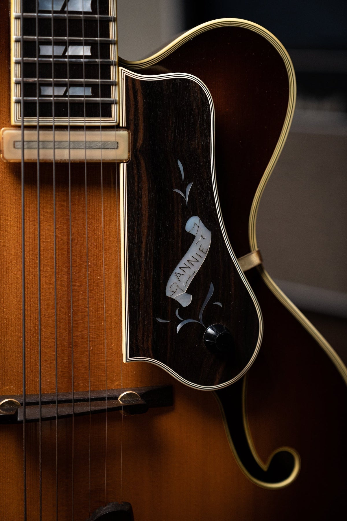 1981 Benedetto Custom Model 7 String Electric Guitar - Sunburst