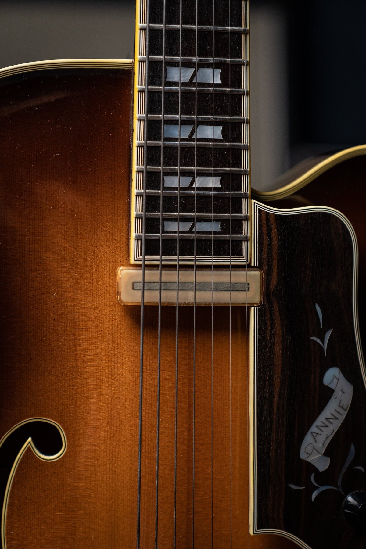 1981 Benedetto Custom Model 7 String Electric Guitar - Sunburst