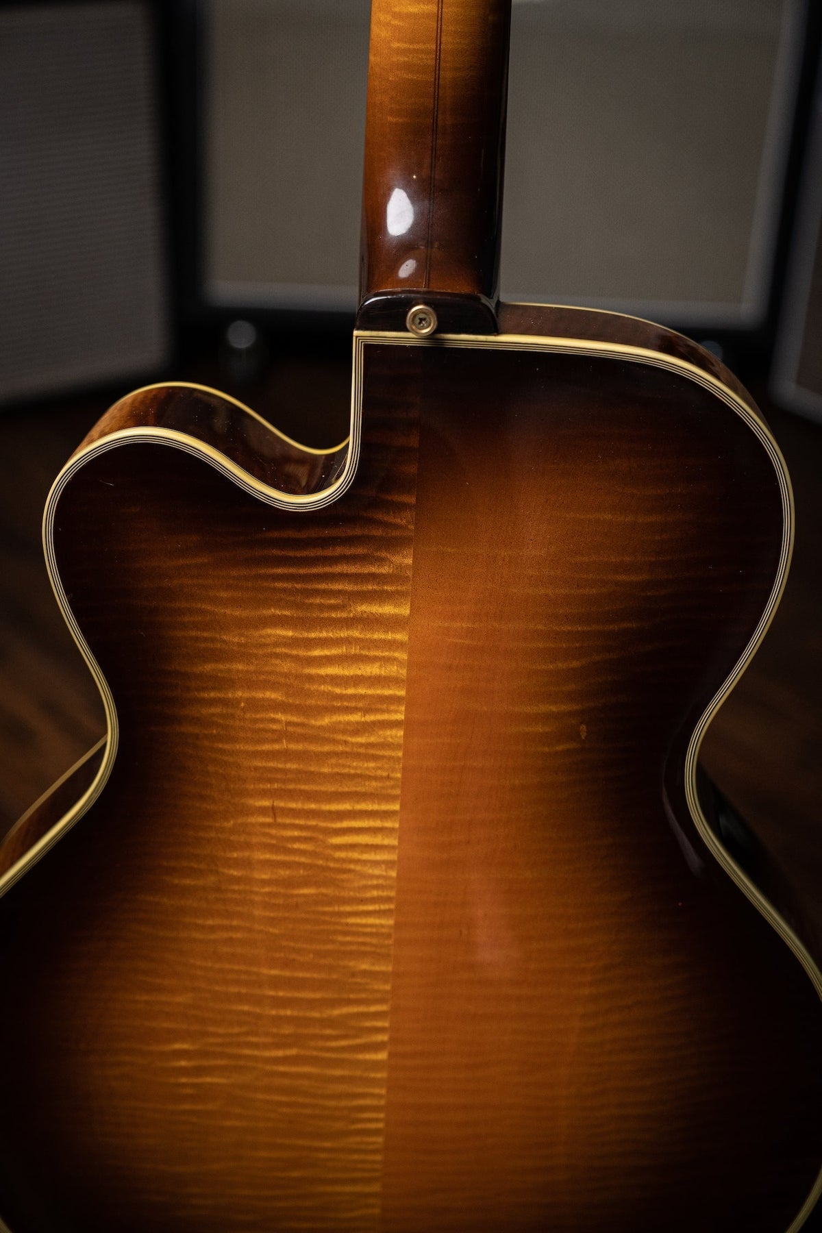 1981 Benedetto Custom Model 7 String Electric Guitar - Sunburst