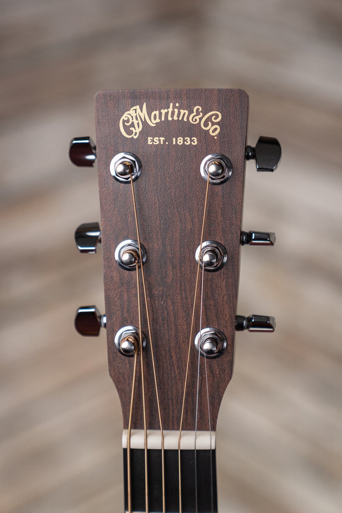 Martin D-10E Road Series Acoustic-Electric Guitar - Natural Sapele