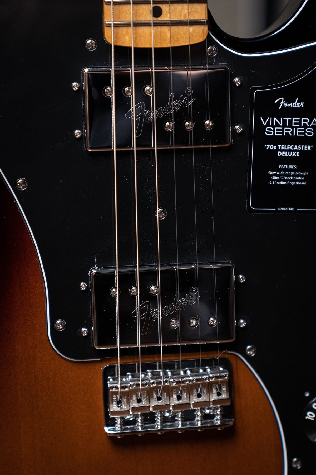 Fender Vintera '70s Telecaster Deluxe Electric Guitar - 3 Color Sunburst