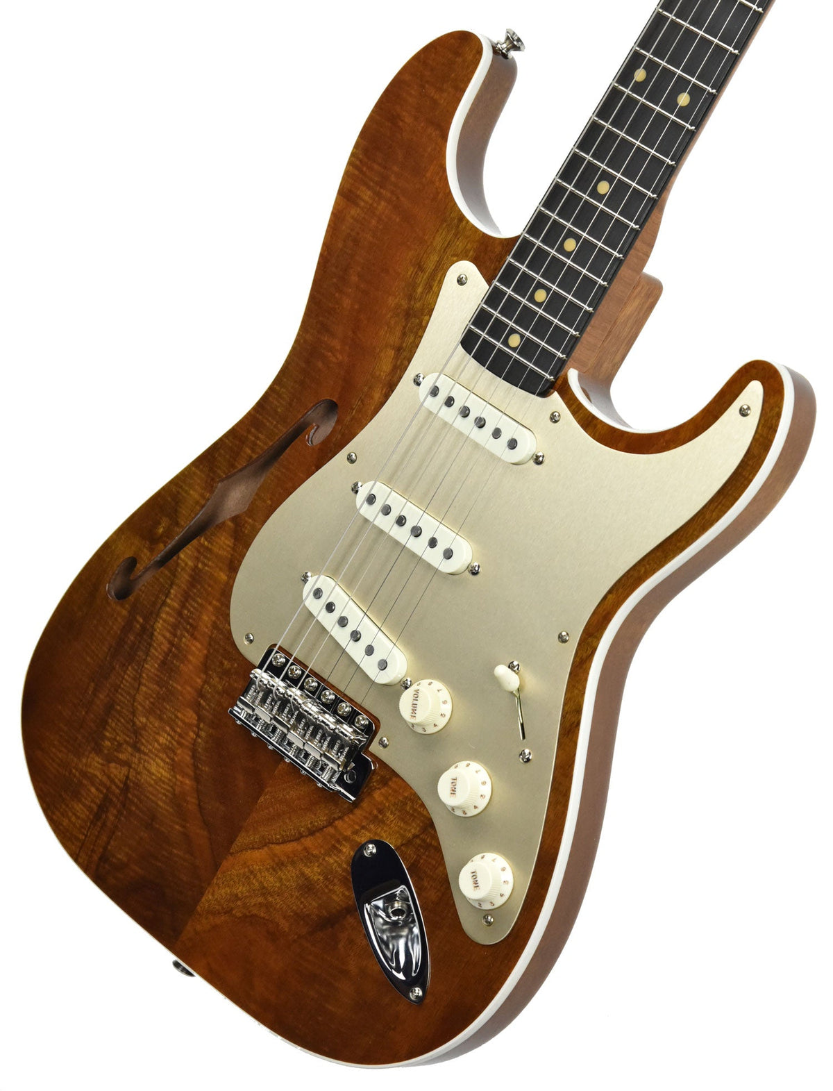 Fender Custom Shop Artisan Thinline Stratocaster Figured Koa CZ538324