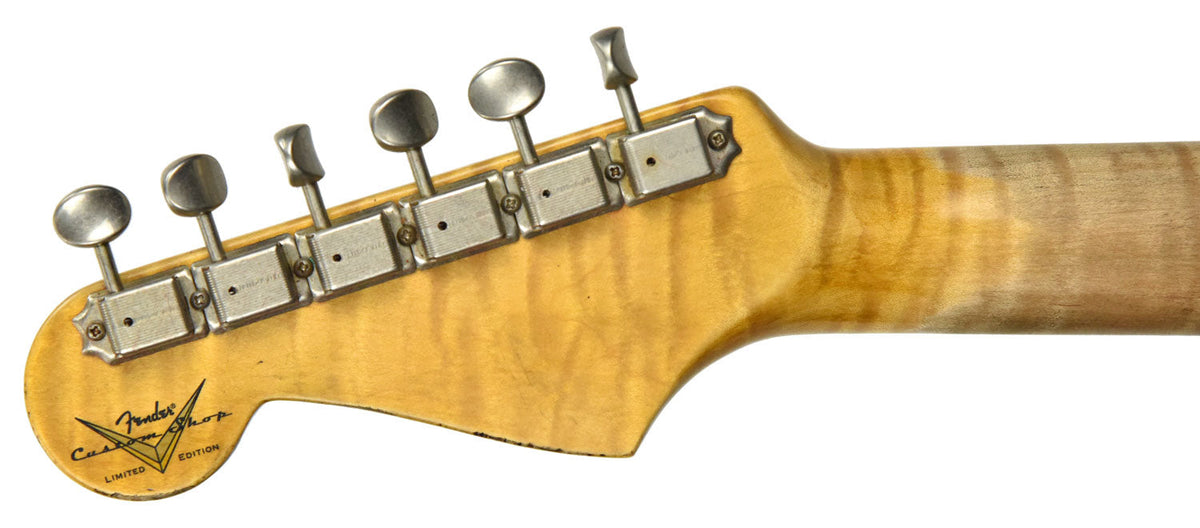 Fender Custom Shop 2016 NAMM 64 Strat Relic Aged Olympic White CZ537023