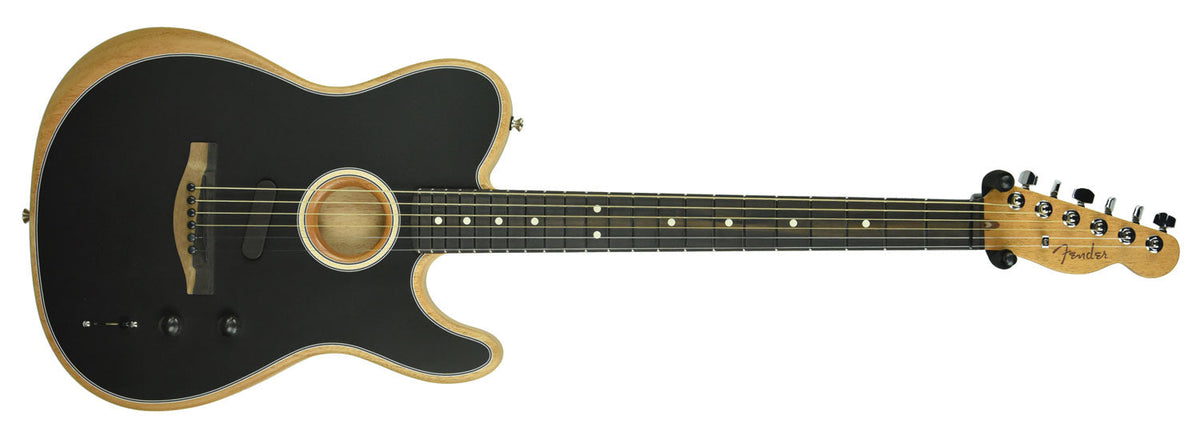 Fender American Acoustasonic Telecaster in Black US200679