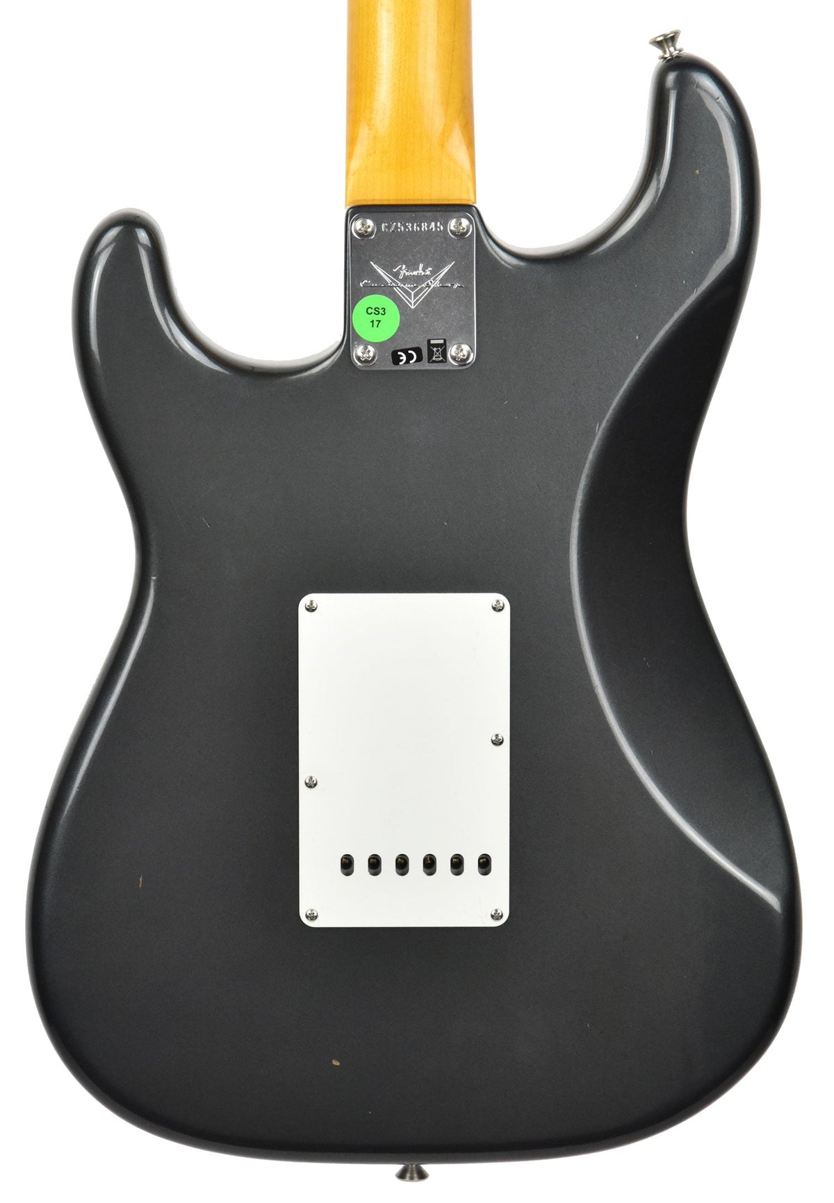 Fender Custom Shop NAMM 2019 65 Stratocaster Journeyman Relic Aged Charcoal Frost CZ536845