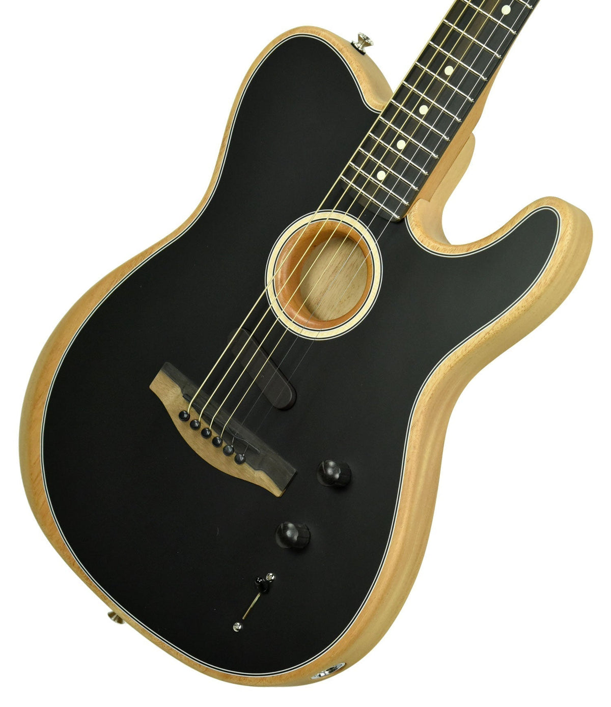 Fender American Acoustasonic Telecaster in Black US200679
