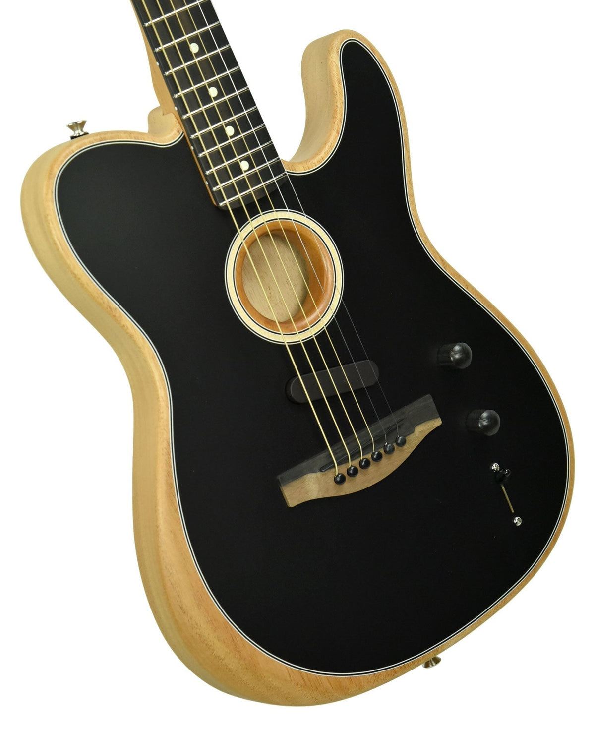 Fender American Acoustasonic Telecaster in Black US200679