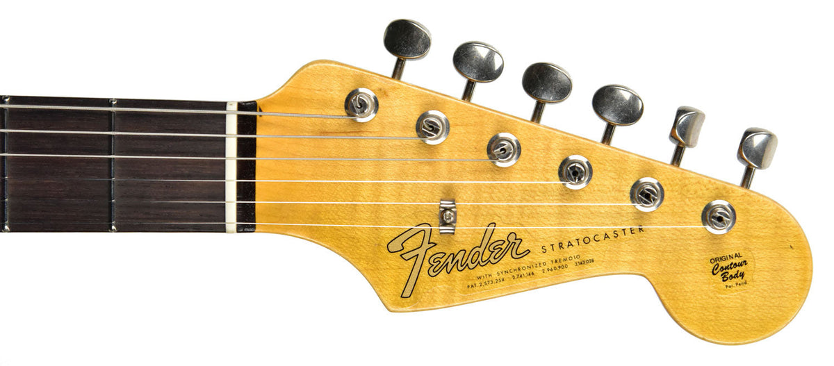 Fender Custom Shop NAMM 2019 65 Stratocaster Journeyman Relic Aged Charcoal Frost CZ536845